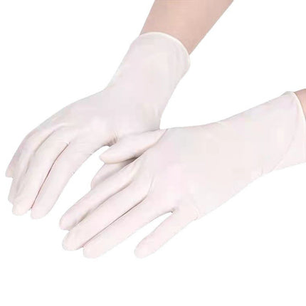 100 gloves White Premium Disposable Nitrile Gloves - Powder-Free & Extra Durable for Multi-Purpose Use(S)