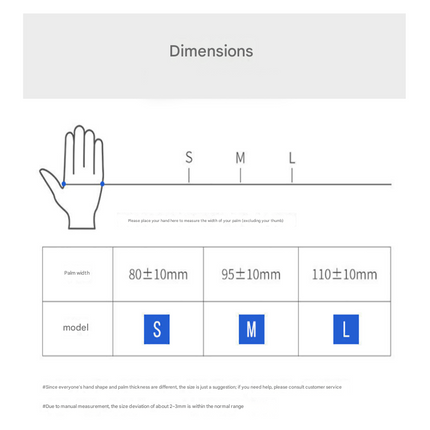 100 gloves White Premium Disposable Nitrile Gloves - Powder-Free & Extra Durable for Multi-Purpose Use(M)
