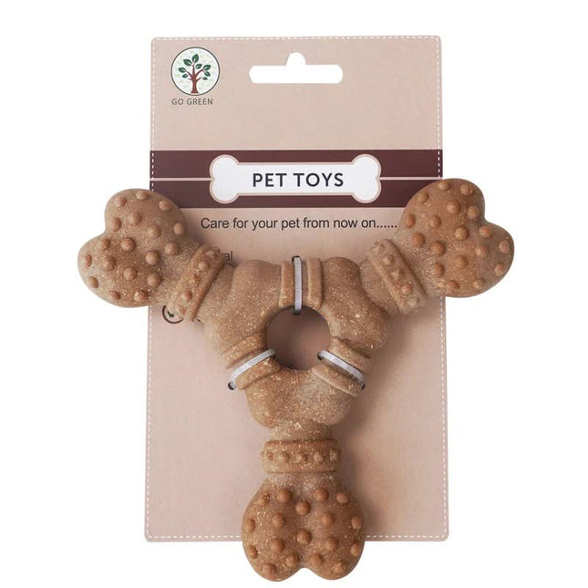 Trigeminal Bone Durable Dog Chew Toy for Dental Health - Tough