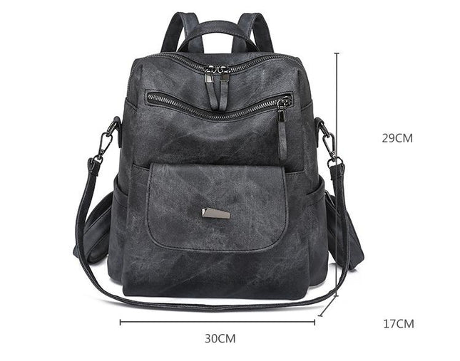 Stylish Women's PU Leather Backpack – product detail