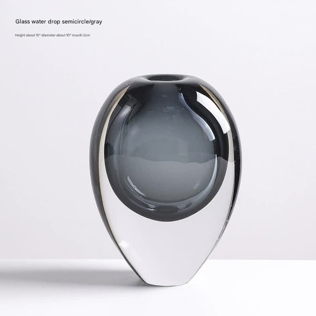 Artistic Teardrop Glass Vase