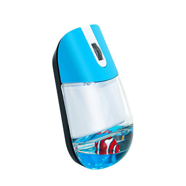 Whimsical 2.4G Wireless Mouse with Floating Animal Design