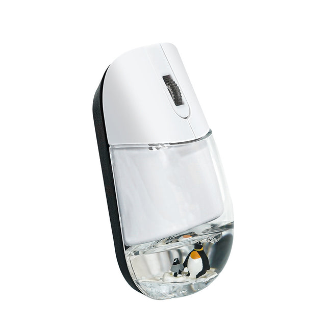 Whimsical 2.4G Wireless Mouse with Floating Animal Design