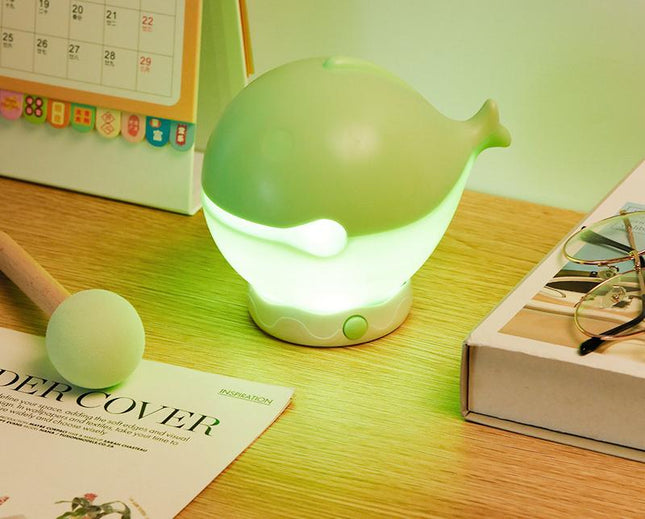 Portable rechargeable tapping control night light- 3-Level Dimmable Bedside Lamp(green) V888-ELOSUNG35207