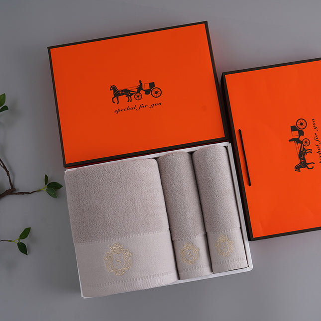 Premium Absorbent Cotton Towel Set