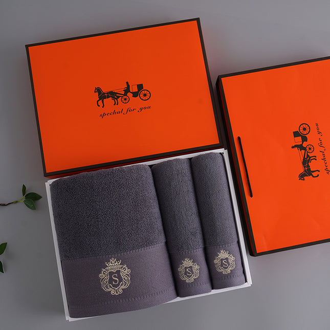 Premium Absorbent Cotton Towel Set