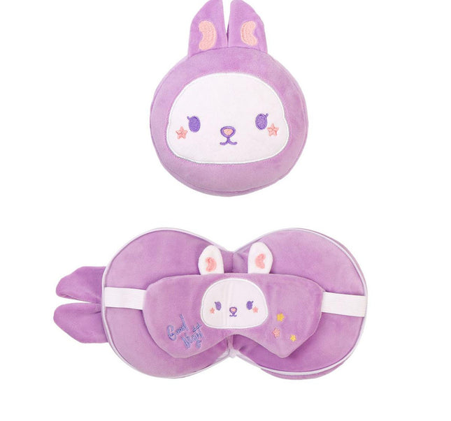 2-in-1 Convertible Eye Mask & Travel Neck Pillow Set – product detail