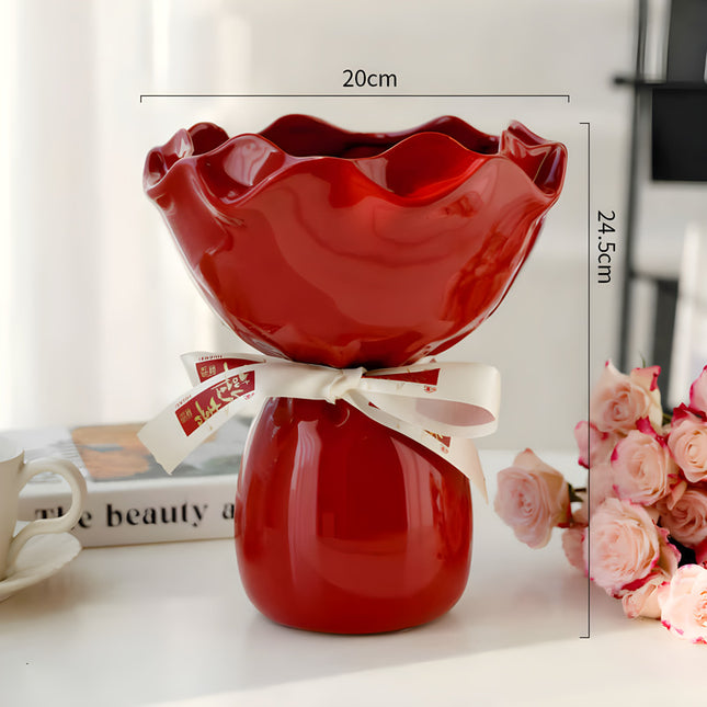 Handcrafted Minimalist Ceramic Vase