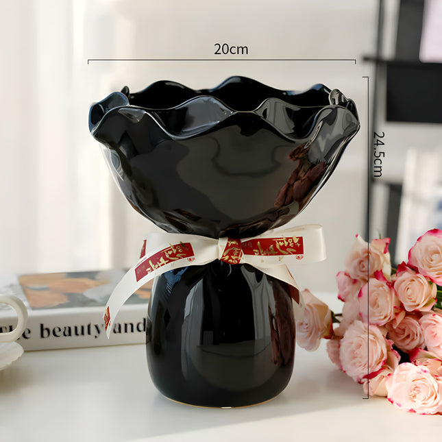 Handcrafted Minimalist Ceramic Vase
