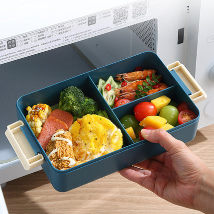2L Double-Layer Bento Lunch Box – design and finish