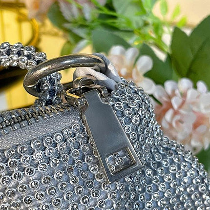 Modern Handbag - Elegant with Decorative Accents(silver)