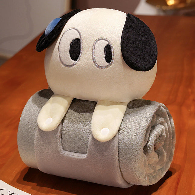 Plush 2-in-1 Pillow Blanket