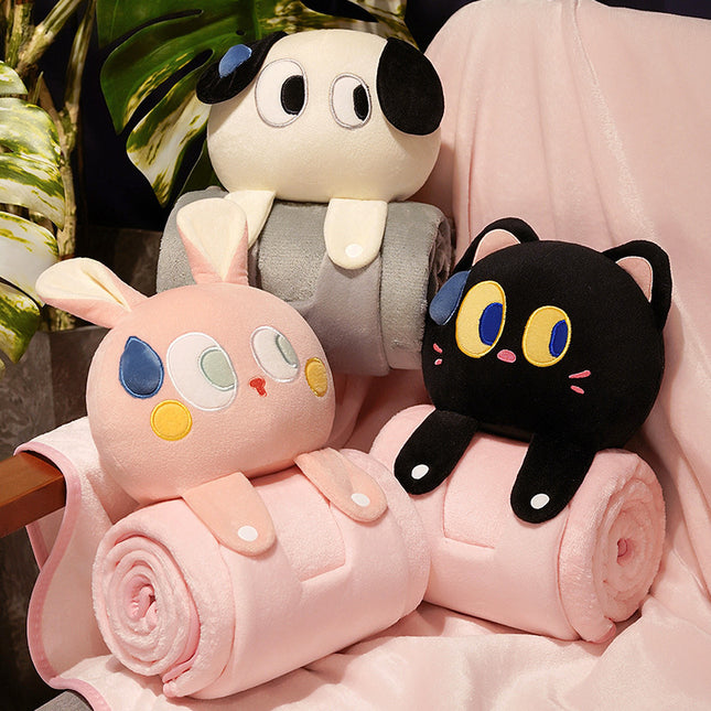 Plush 2-in-1 Pillow Blanket – product detail