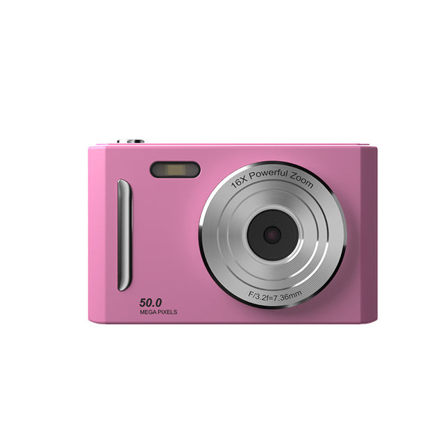 50MP HD Digital Camera with 8X Zoom & Dual Lens System(rose red) V888-ELOSUNG35339