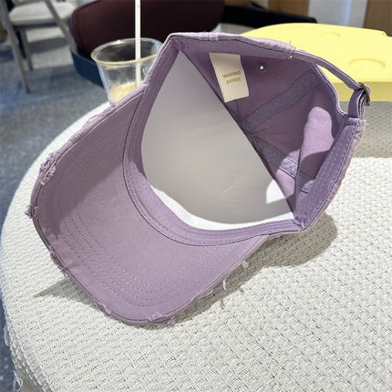 Adorable Cartoon Cat & Stars Baseball Cap - 100% Cotton, Adjustable Fit, Sun Protection(yellow)