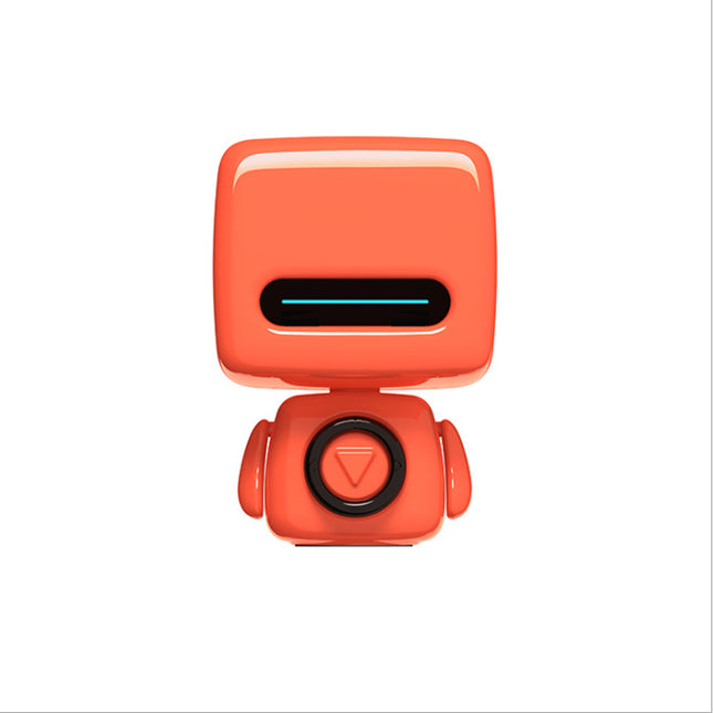 Mini Robot Style Bluetooth Speaker - Portable, 8-9 Hr Playtime (Red)