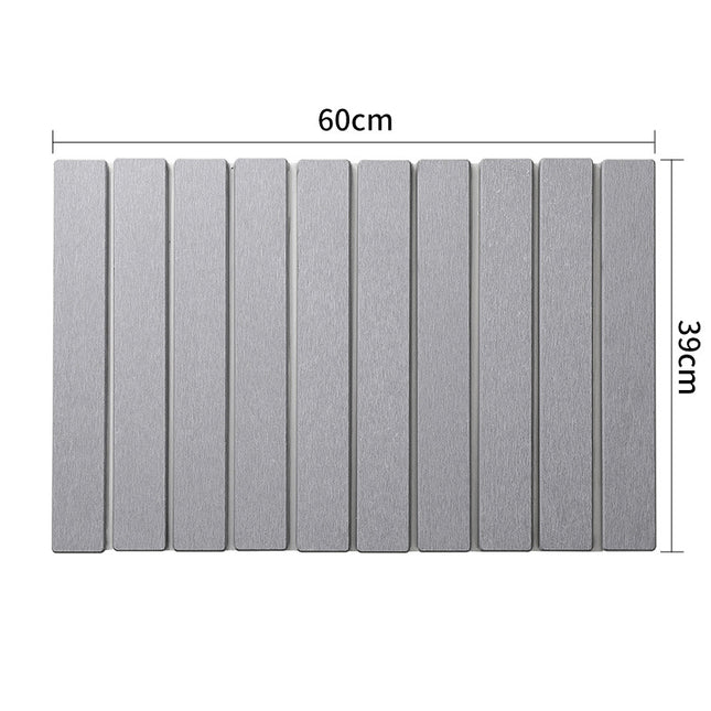Collapsible Diatom Mud Bath Mat