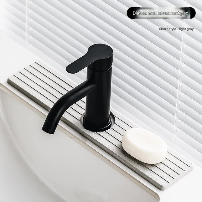 Diatom Mud Faucet Splash Guard & Absorbent Mat