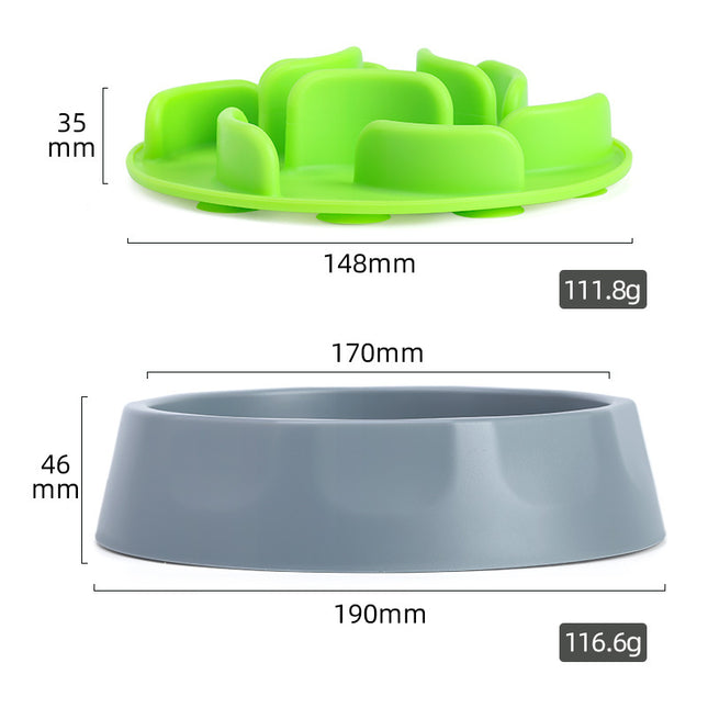 Slow Feeder Dog Bowl Set – product detail