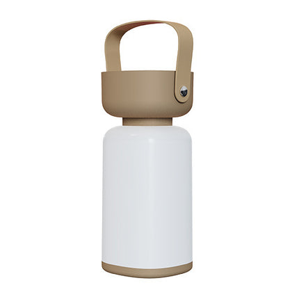 Portable LED Outdoor Camping Lantern - USB Rechargeable, 1200mAh Battery, Emergency Light(Brown)