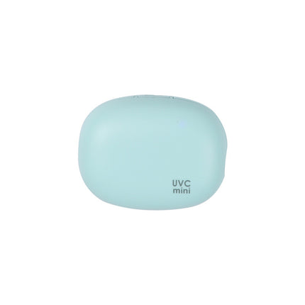Portable UVC Toothbrush Sterilizer Case - 5-Minute Automatic Sanitizer, USB-C Rechargeable(green)