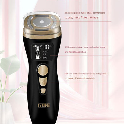 3-in-1 Facial Firming & Anti-Wrinkle Device with HIFU, RF & EMS Technology(White)