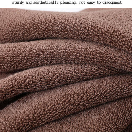 Luxury Combed Cotton Towel Collection - Highly Absorbent, Soft & Durable for Bath, Hand, and Face(Dark brown)