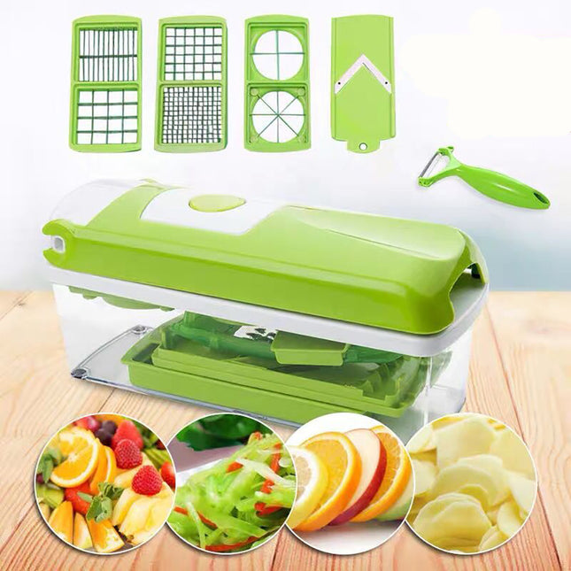 Multi-Functional Vegetable Chopper & Slicer Set