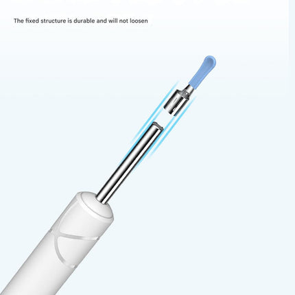 All-in-One Wireless Visual Ear Cleaner Kit with 4.3" IPS Display Screen(white)