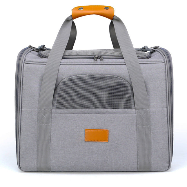 Foldable Soft-Sided Pet Carrier for Travel