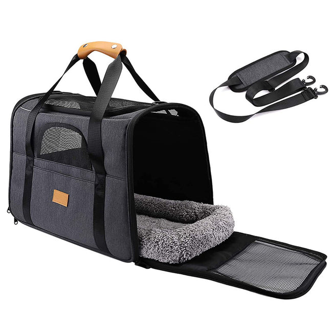 Foldable Soft-Sided Pet Carrier for Travel – product detail