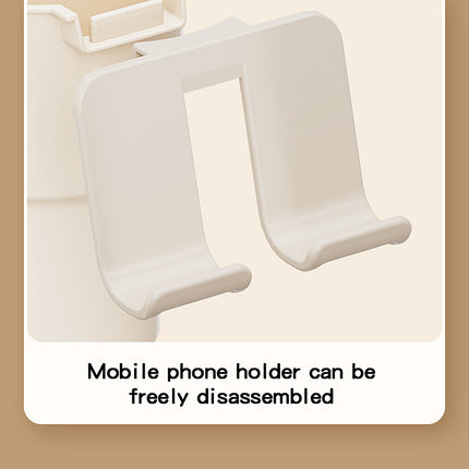 Multi-Purpose Anti-Spill Cup Holder with Suction Base & Detachable Phone Stand(pink)