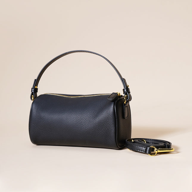 Genuine Leather Boston Bag