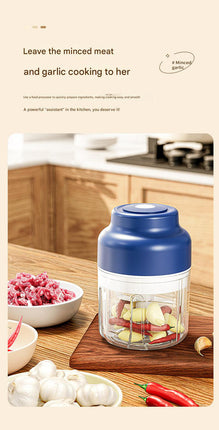 Powerful Mini Electric Food Chopper – design and finish