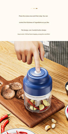 Powerful Mini Electric Food Chopper – shape and profile
