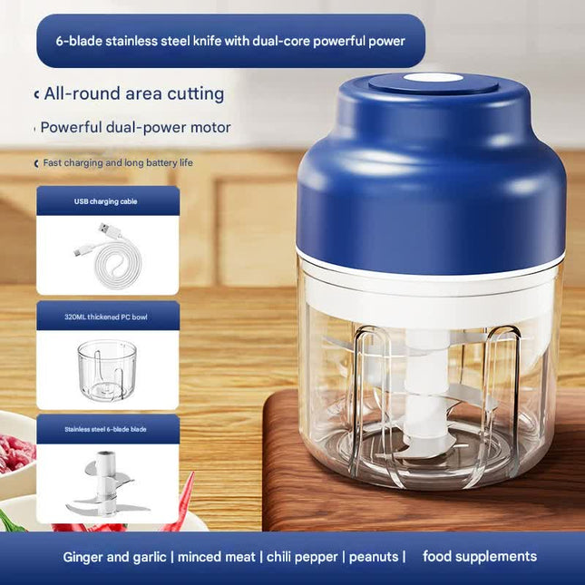 Powerful Mini Electric Food Chopper