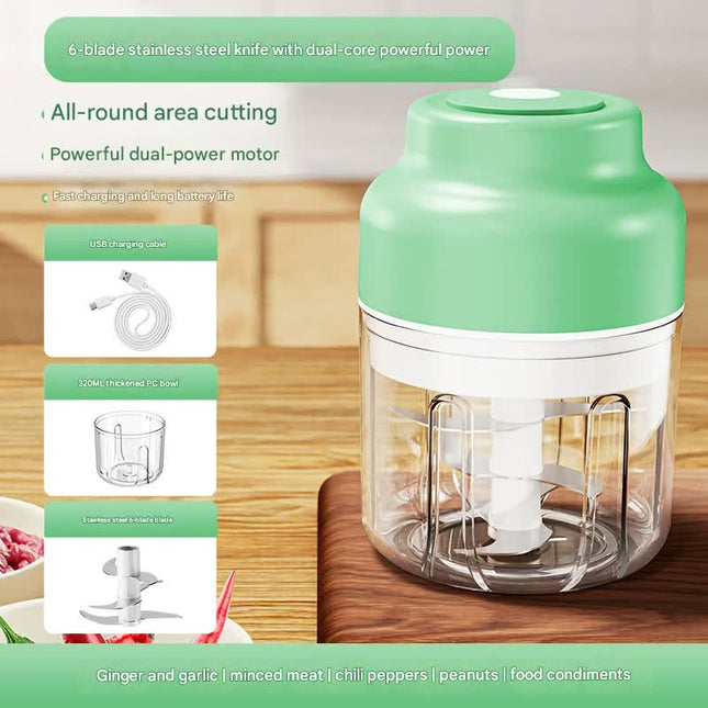 Powerful Mini Electric Food Chopper