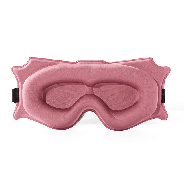 3pc 6D Contoured Zero-Pressure Sleep Mask