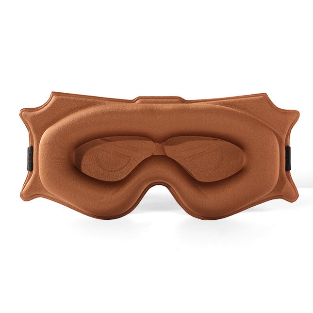 3pc 6D Contoured Zero-Pressure Sleep Mask