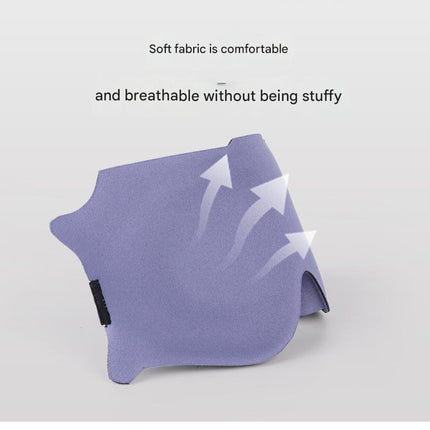 3pc 6D Contoured Zero-Pressure Sleep Mask - 360 Light Blocking Eye Mask with Adjustable Strap(Dura)