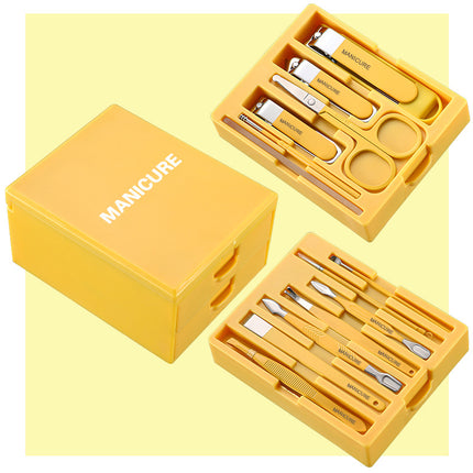 Yellow Premium 13-in-1 Manicure & Grooming Kit
