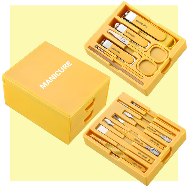 Yellow Premium 13-in-1 Manicure & Grooming Kit