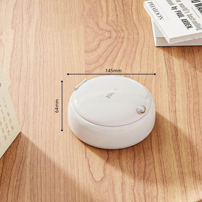 White Modern Compact Sewing Kit Organizer