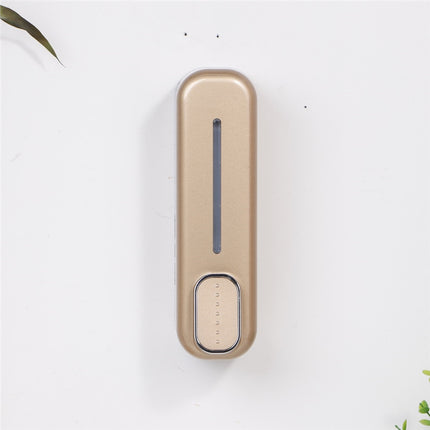 2 Pcs Gold Modern Wall-Mounted Press Soap Dispenser - 300ml Refillable Pump for Bathroom & Kitchen