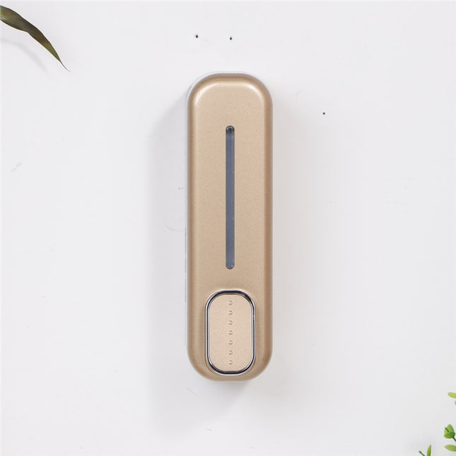 2 Pcs Gold Modern Wall-Mounted Press Soap Dispenser