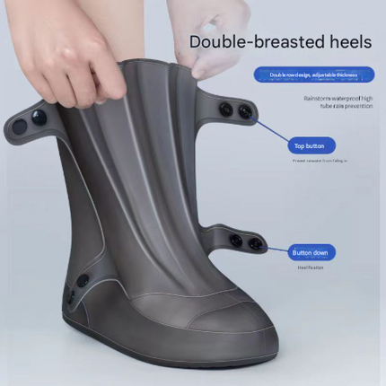 2 Pcs Size S White Reusable Waterproof Shoe Covers – product detail