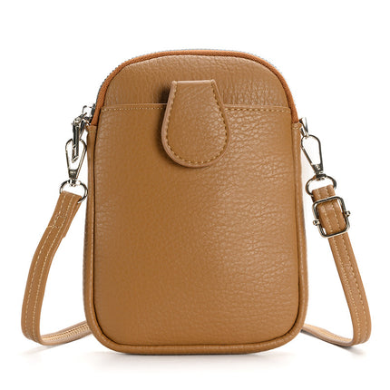 Brown Chic Crossbody Phone Bag
