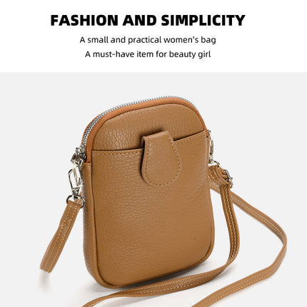 Brown Chic Crossbody Phone Bag – design and finish