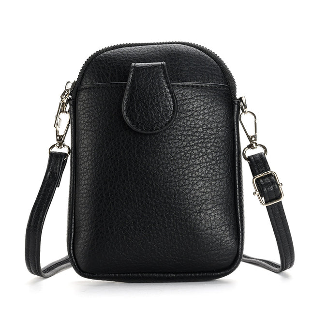 Black Chic Crossbody Phone Bag