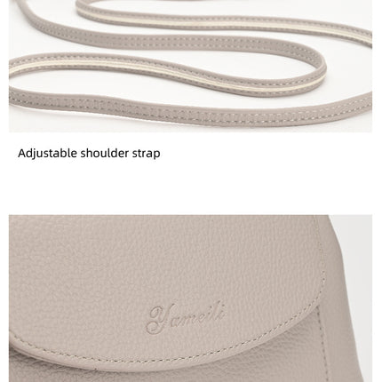 Pink Women's Vintage Kiss Lock Crossbody Bag - PU Leather Clutch Purse with Detachable Strap